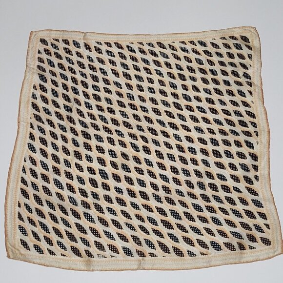 Vintage Silk Square Scarf - Picture 2 of 3